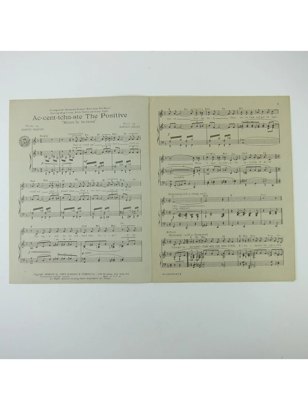 N/A sheet music